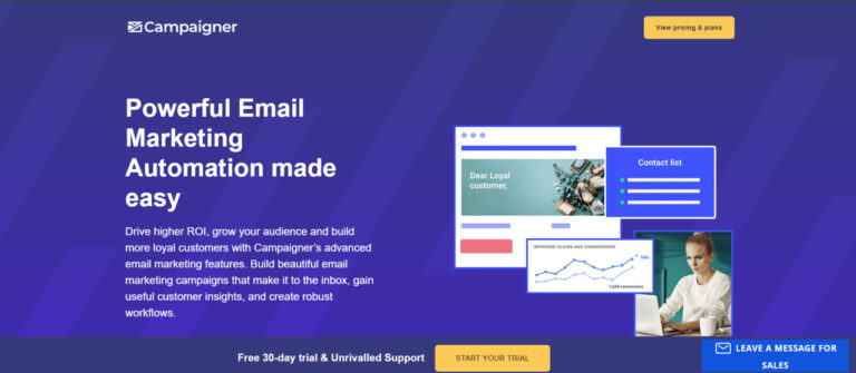 Campaigner Email Marketing Review and Pricing in 2026